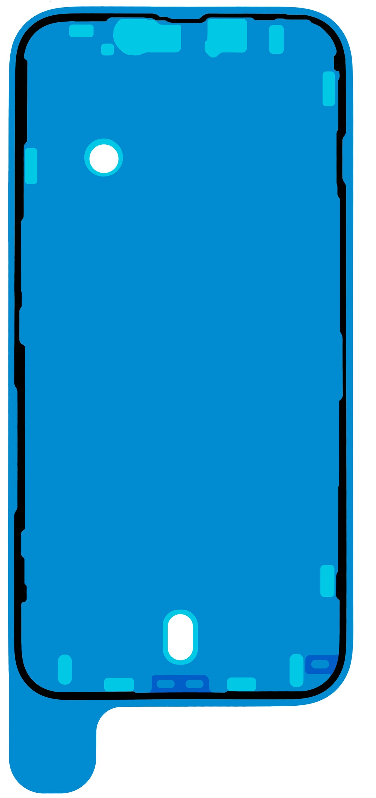 Apple iPhone 14 Display Adhesive, Service Pack 923-08090