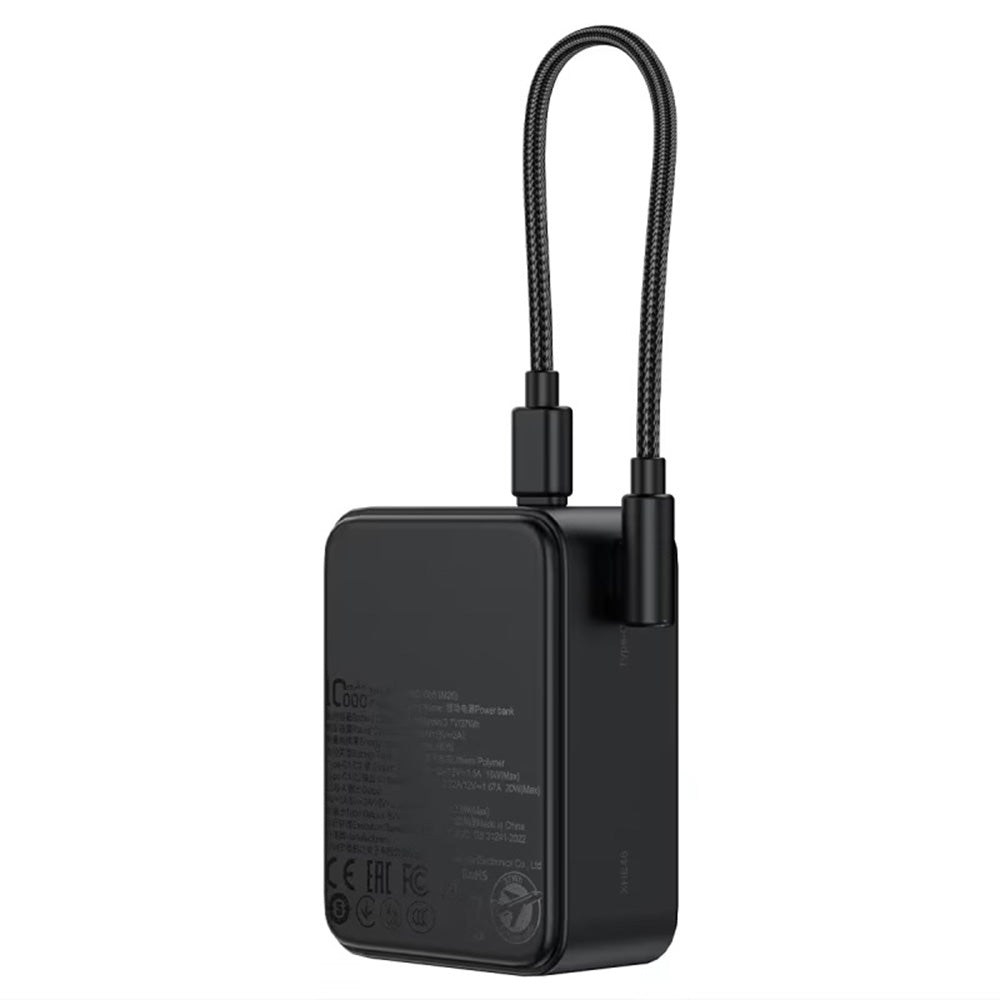 Εξωτερική Μπαταρία Acefast M28, 10000mAh, 22.5W, QC + PD, 1 x USB-A - 2 x USB-C, Μαύρη