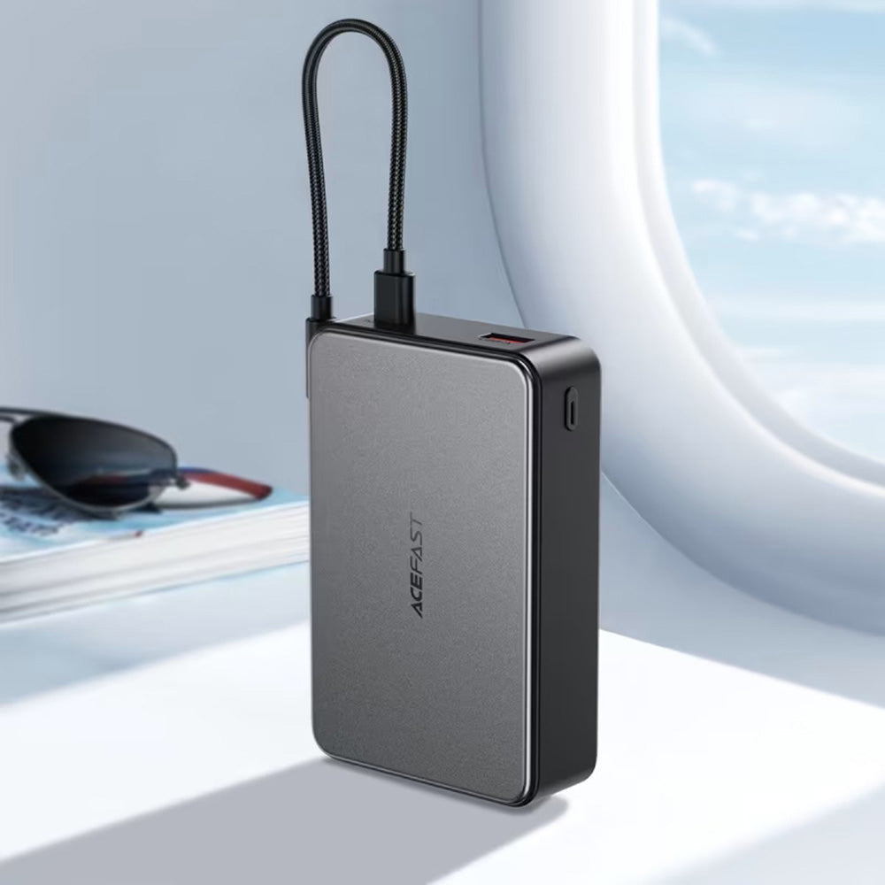 Εξωτερική Μπαταρία Acefast M29, 20000mAh, 22.5W, QC + PD, 1 x USB-A - 2 x USB-C, Μαύρο