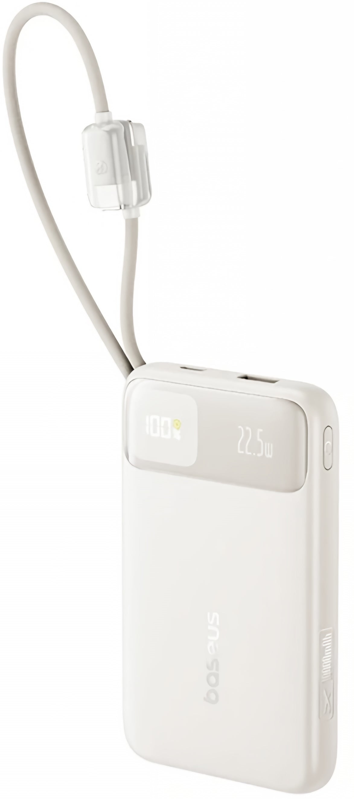 Εξωτερική Μπαταρία Baseus EnerFill FC11, 10000mAh, 22.5W, QC + PD, 1 x USB-A - 3 x USB-C, Μπεζ E0030401