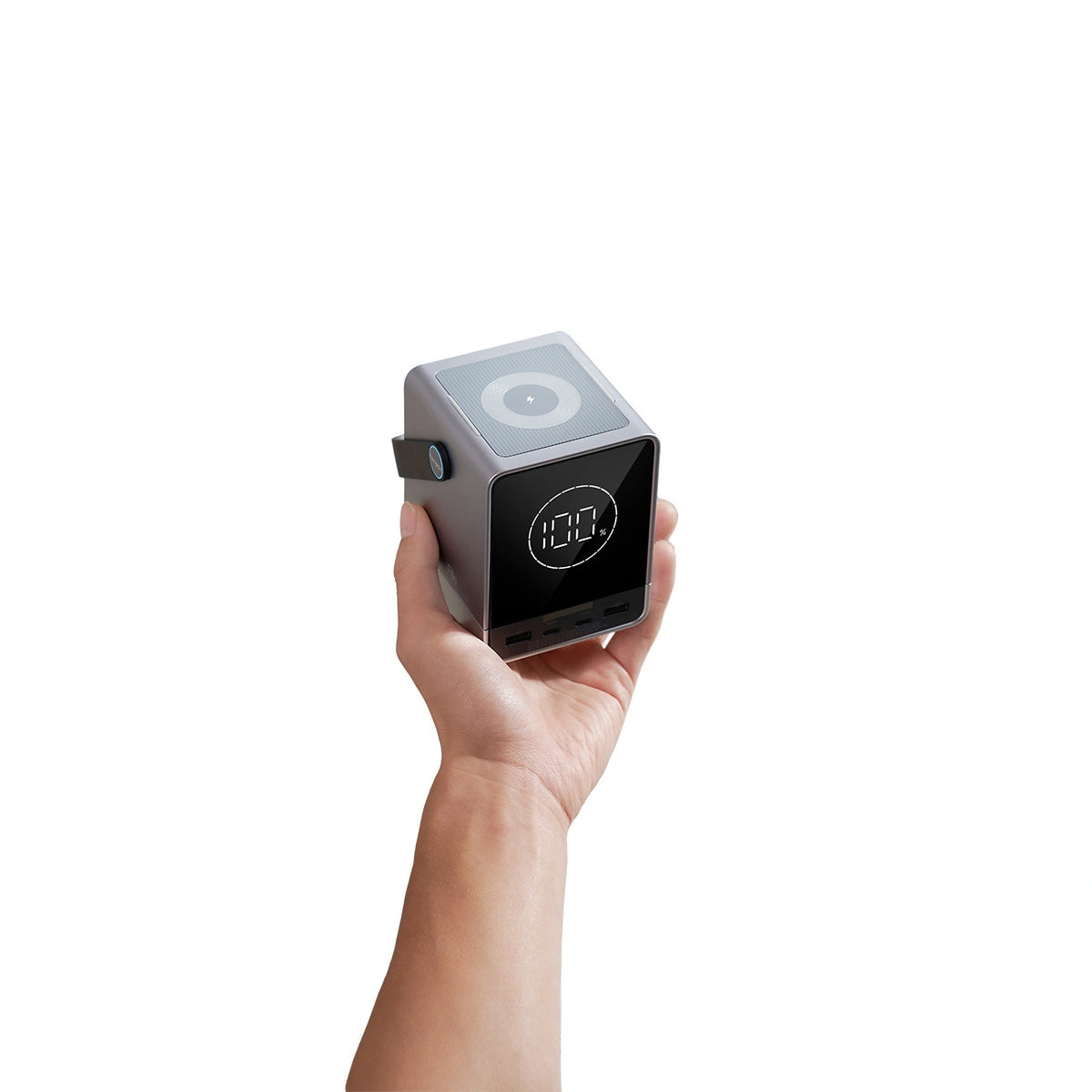 Εξωτερική Μπαταρία Cuktech, 40000mAh, 300W, QC + PD + FQI, 1 x QI - 2 x USB-A - 2 x USB-C, Μαύρη CUKP01CTEUSL