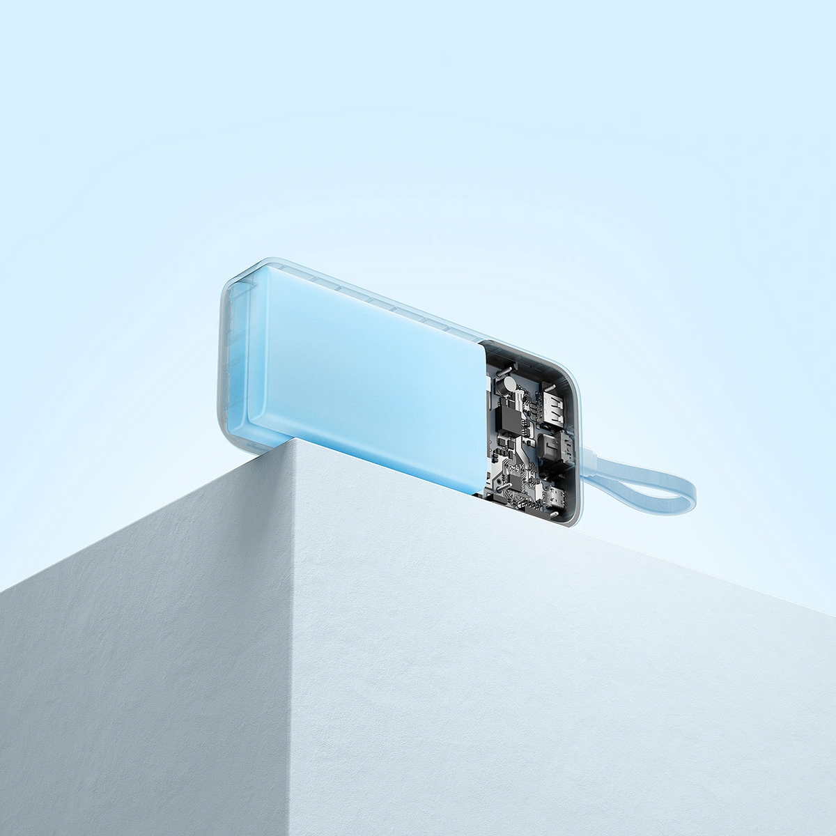 Εξωτερική Μπαταρία Cuktech LPB200N, 20000mAh, 40W, QC + PD, 1 x USB-A - 2 x USB-C, Μαύρη CUKL200NMXGR