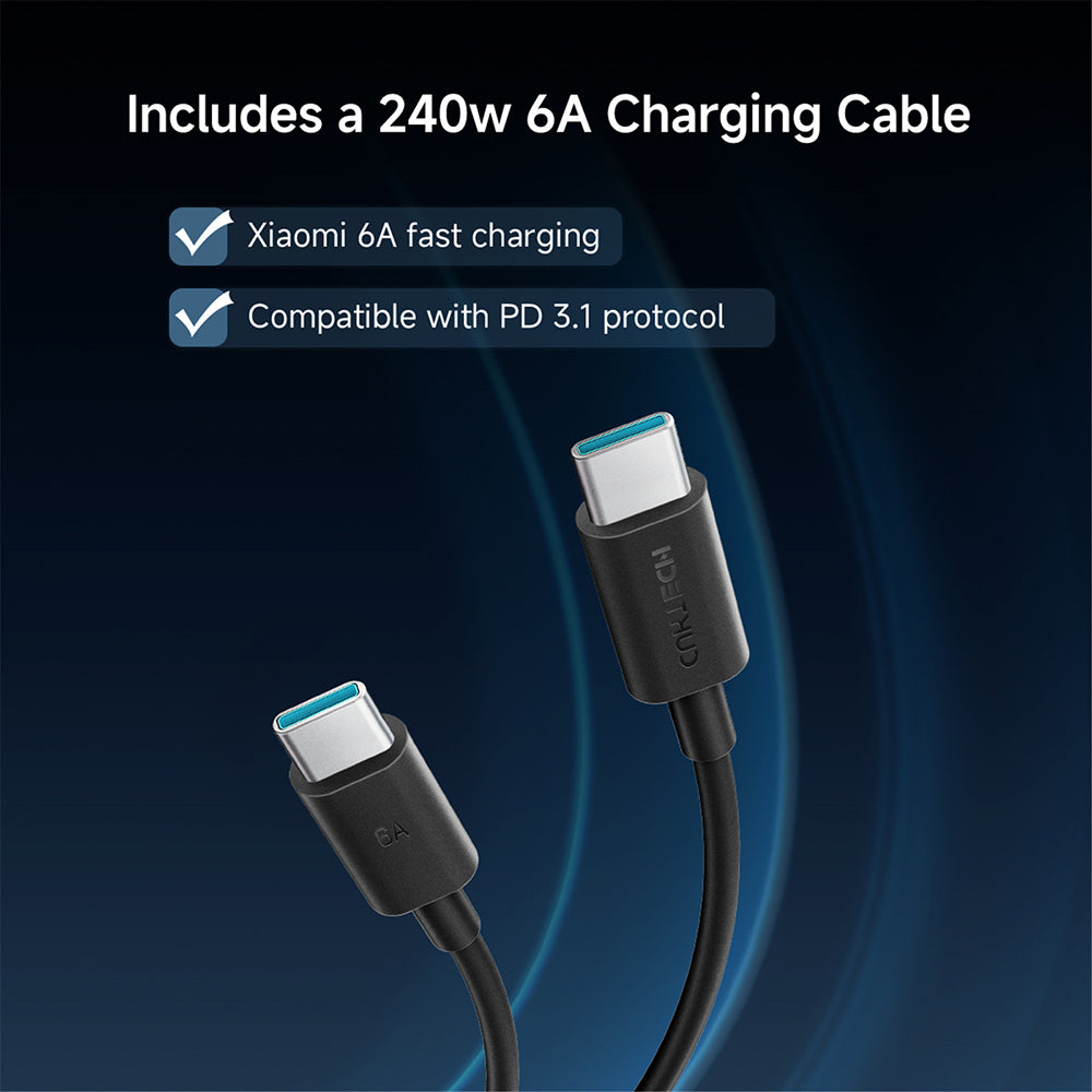 Εξωτερική Μπαταρία Cuktech PB150P, 15000mAh, 120W, QC + PD, 1 x USB-A - 2 x USB-C, Γκρι CKPB150POSGR