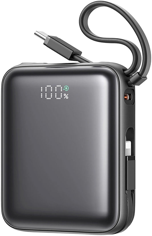 Εξωτερική Μπαταρία Joyroom JR-PBF27, 10000mAh, 22.5W, QC + PD, 1 x Lightning - 2 x USB-C, Μαύρη