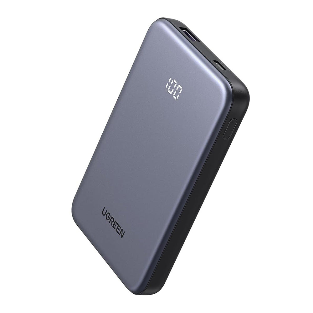 Εξωτερική Μπαταρία UGREEN 75131B, 10000mAh, 22.5W, QC + PD, 1 x USB-A - 1 x USB-C, Γκρι