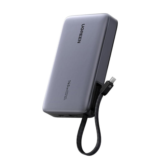 Εξωτερική Μπαταρία UGREEN PB551 (55992), 20000mAh, 145W, QC + PD, 1 x USB-A - 2 x USB-C, Γκρι