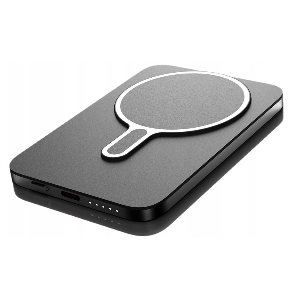Εξωτερική Μπαταρία Wireless 3MK MagSnap Go, 5000mAh, 20W, PD + FQI, 1 x QI - 1 x USB-C, Γκρι