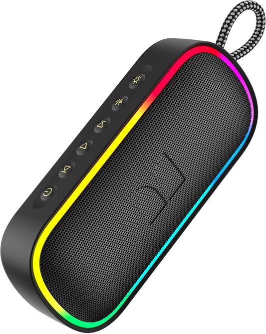 Φορητό Ηχείο Bluetooth Monster S150 Plus, 40W, TWS, RGB, Αδιάβροχο, Μαύρο