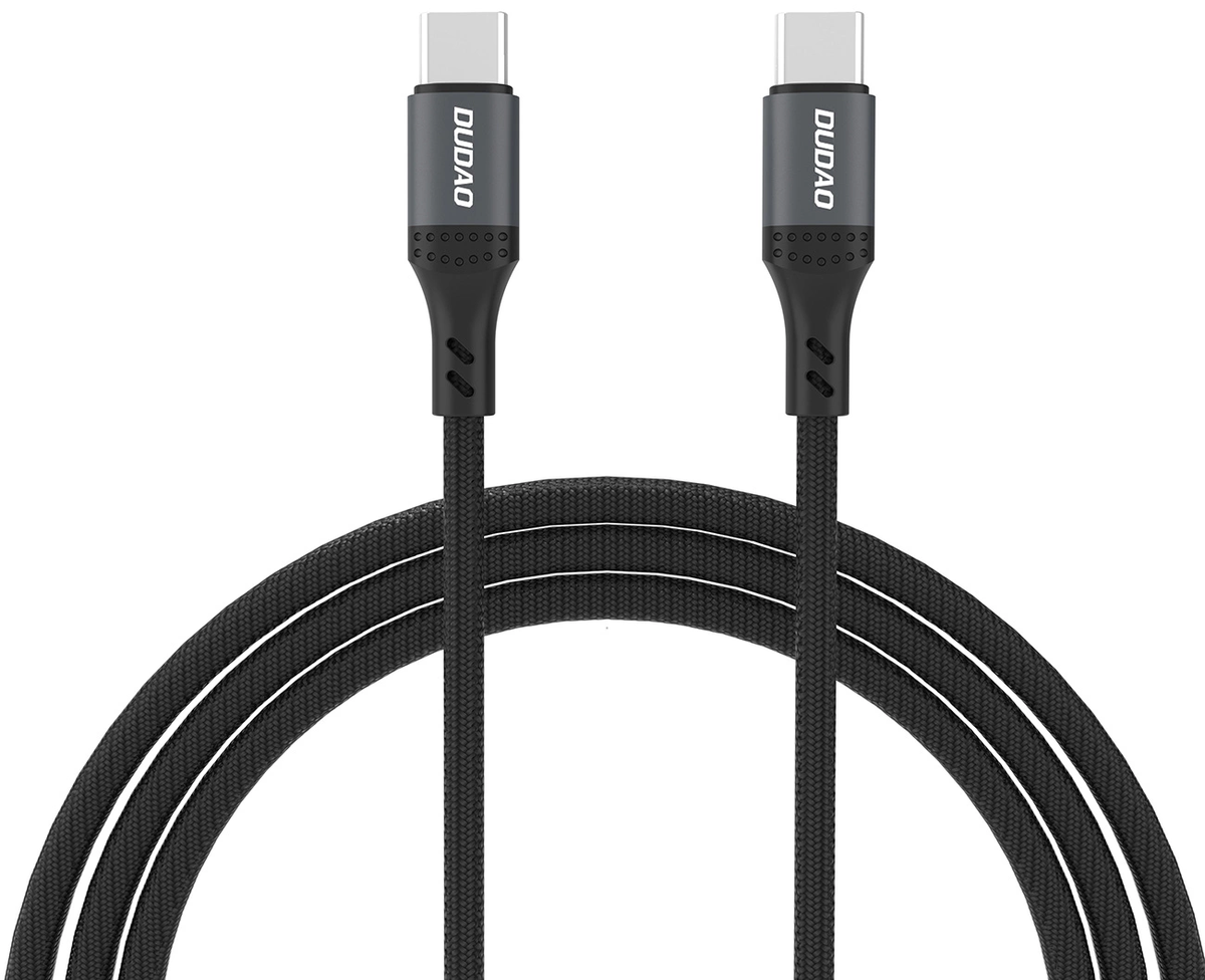 Καλώδιο Δεδομένων και Φόρτισης USB-C - USB-C Dudao L3CC, 60W, 1.2m, Μαύρο