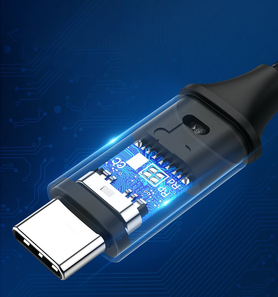 Καλώδιο Δεδομένων και Φόρτισης USB-C - USB-C UGREEN US261, 60W, 1μ, Γκρι