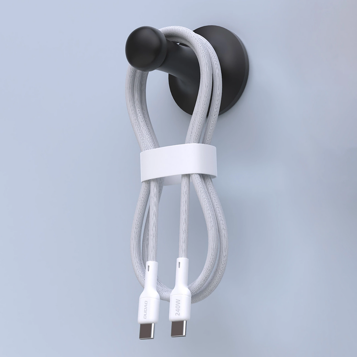 Καλώδιο Δεδομένων και Φόρτισης USB-C - USB-C Dudao L9C Max, 240W, 2m, Λευκό