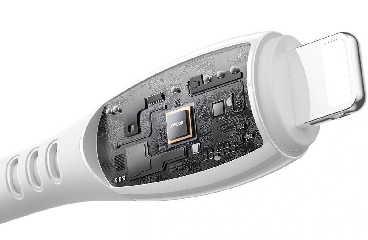 Καλώδιο Δεδομένων και Φόρτισης USB-C - Lightning Joyroom S-A59 Vibrant, 30W, 1.2m, Λευκό