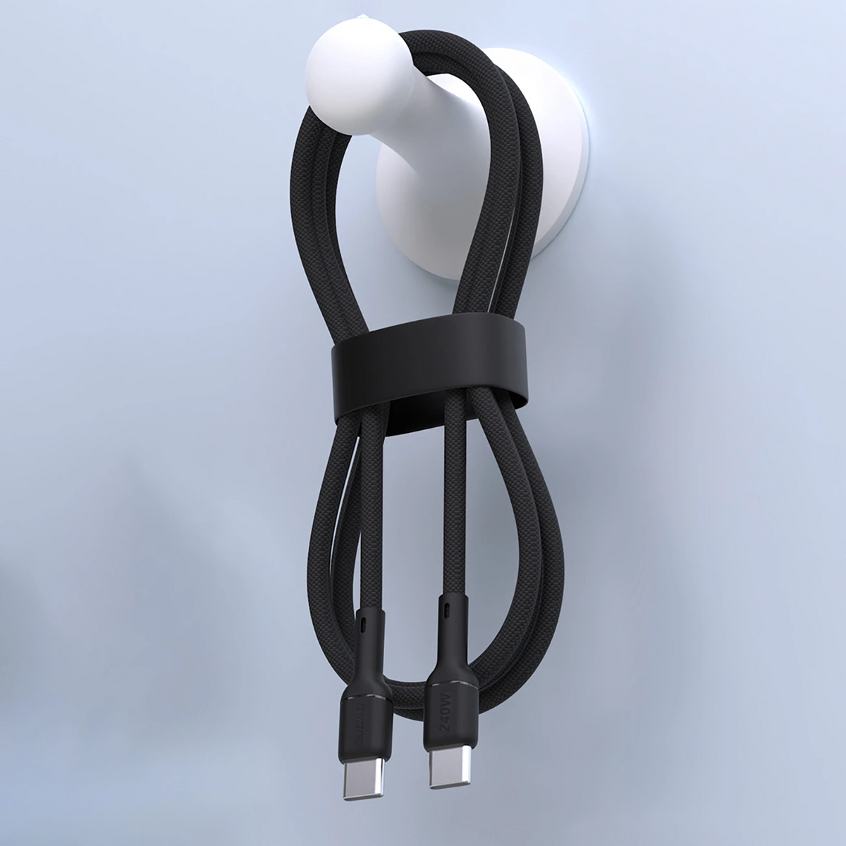 Καλώδιο Δεδομένων και Φόρτισης USB-C - USB-C Dudao L9C Max, 240W, 2μ, Μαύρο