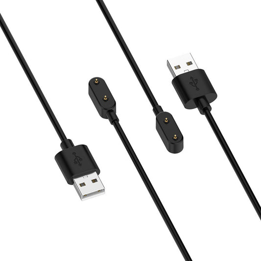 Καλώδιο Φόρτισης Techsuit THH1 για Huawei Band / Honor Band / Oppo Watch Series, USB-A, Μαύρο
