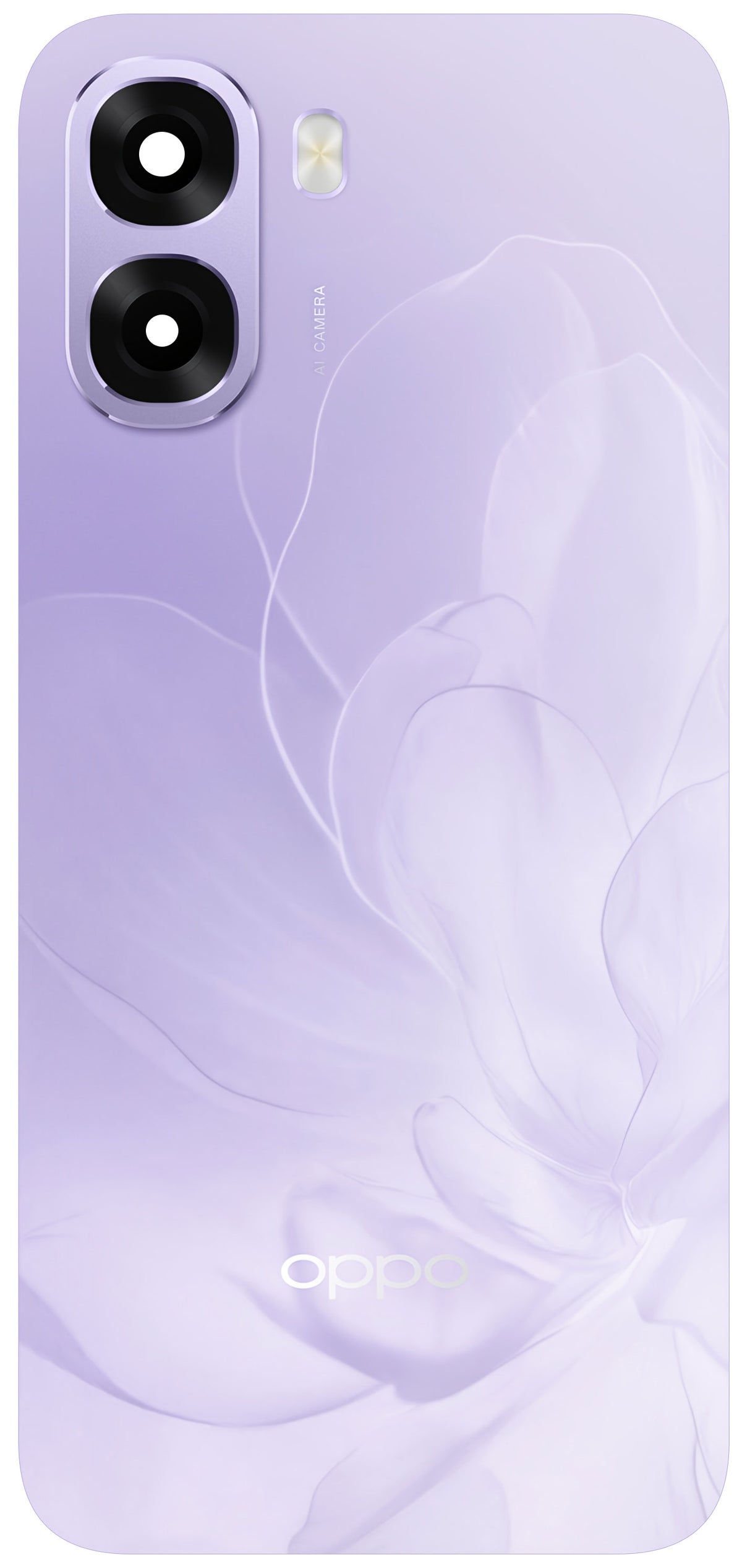 Oppo A6x 4G Battery Cover, Purple (Violet Purple), Service Pack 621033000863