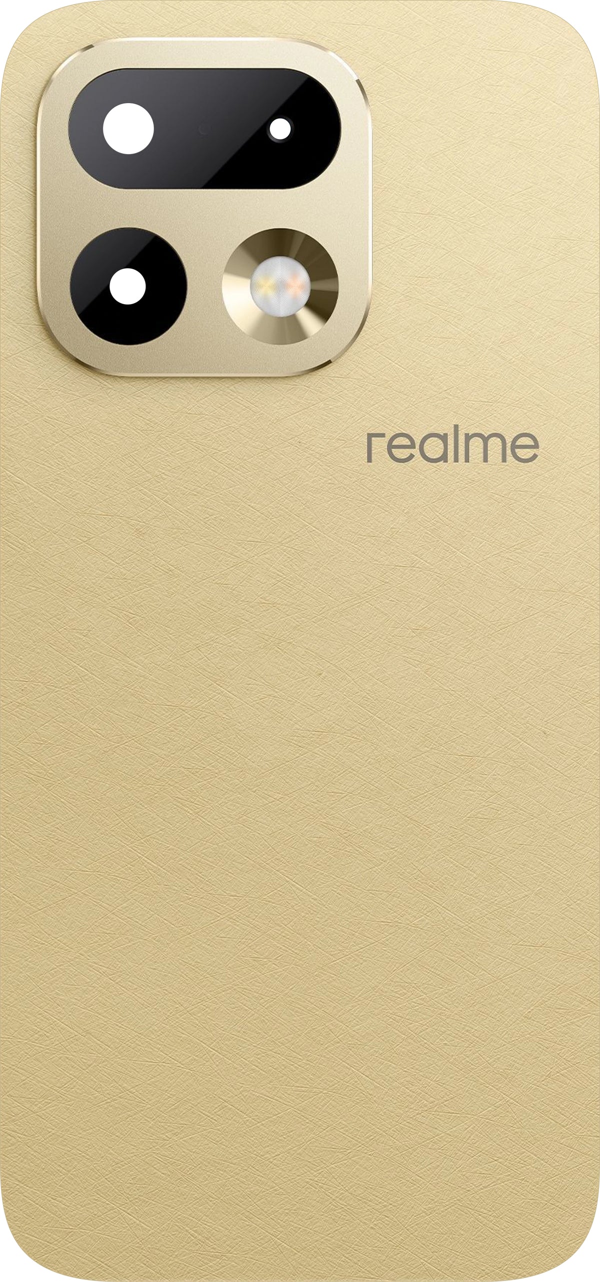 Realme 16 Pro Battery Cover, Gold, Service Pack 621033000927