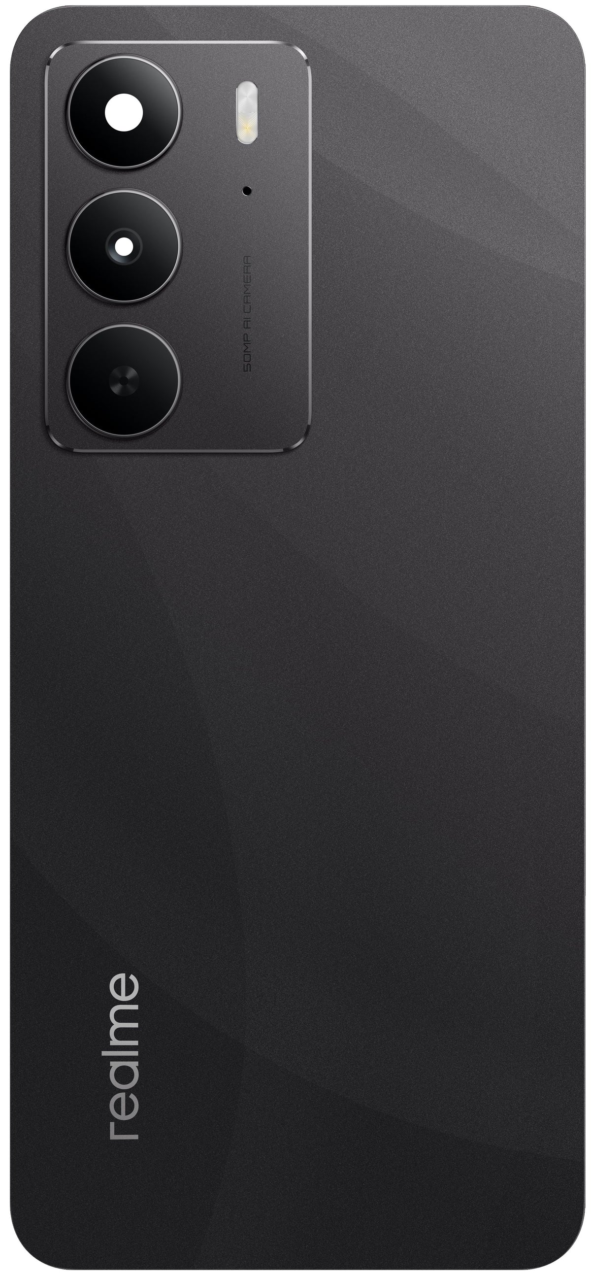 Realme 14x Battery Cover (India), Black (Crystal Black), Service Pack 621033000438