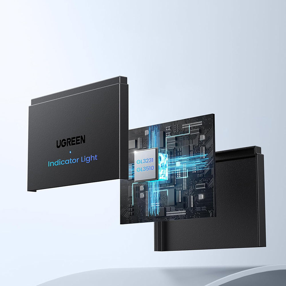 Αναγνώστης Καρτών USB / USB-C UGREEN CM812 (45167), SD - microSD - 2 x USB-A, Μαύρο