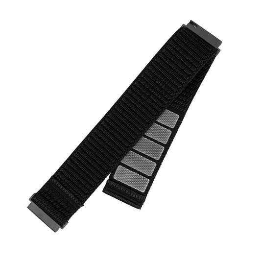 Λουράκι Fixed Nylon Sporty για Huawei Watch / Xiaomi Watch Series, 22mm, Μαύρο