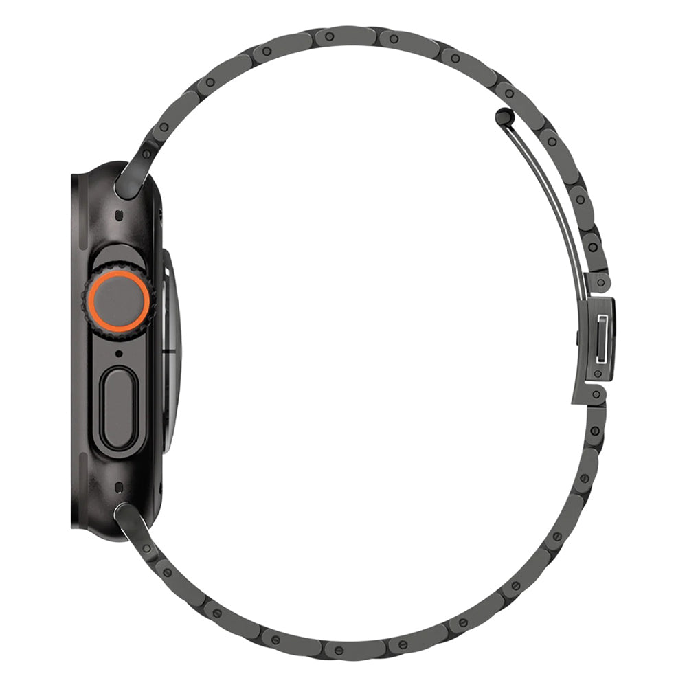 Spigen Modern Fit Titanium Band for Apple Watch 49mm / 46mm / 45mm / 44mm Series, Black AMP11577