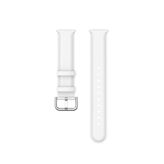 Techsuit W007PU Strap for Samsung Galaxy Watch / Huawei Watch Series, 20mm, White