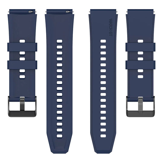 Techsuit W026 Strap for Samsung Galaxy Watch / Huawei Watch Series, 20mm, Dark Blue