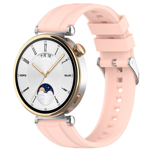 Techsuit W075 Strap for Huawei Watch / Garmin Watch Series, 18mm, Pink