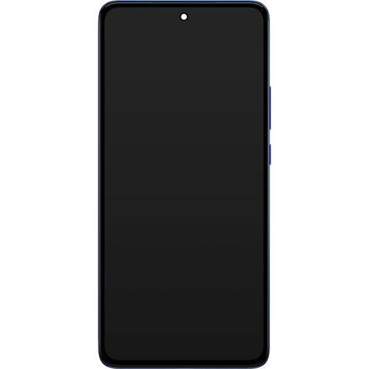 Touchscreen Display Motorola Edge 30, with Frame, Meteorite Gray, Service Pack 5D68C20584