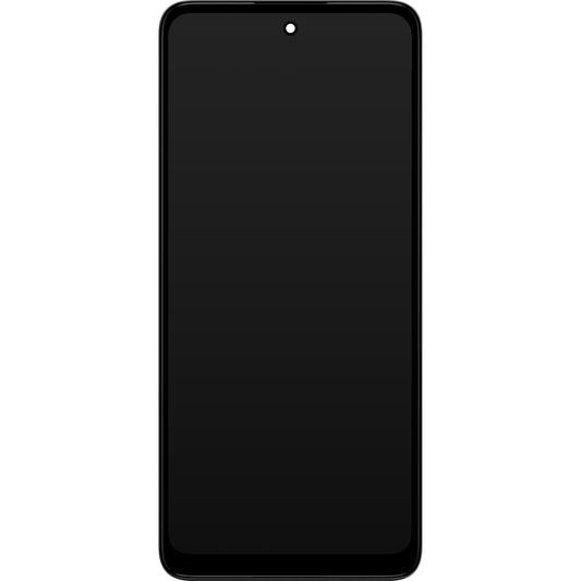 Motorola Moto Moto G22 Touchscreen Display with Frame, Black, Service Pack 5D68C20423