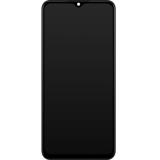 Οθόνη με οθόνη αφής Oppo A77 4G / A57s / Oneplus Nord N20 SE, με πλαίσιο, μαύρο, Service Pack 4130254