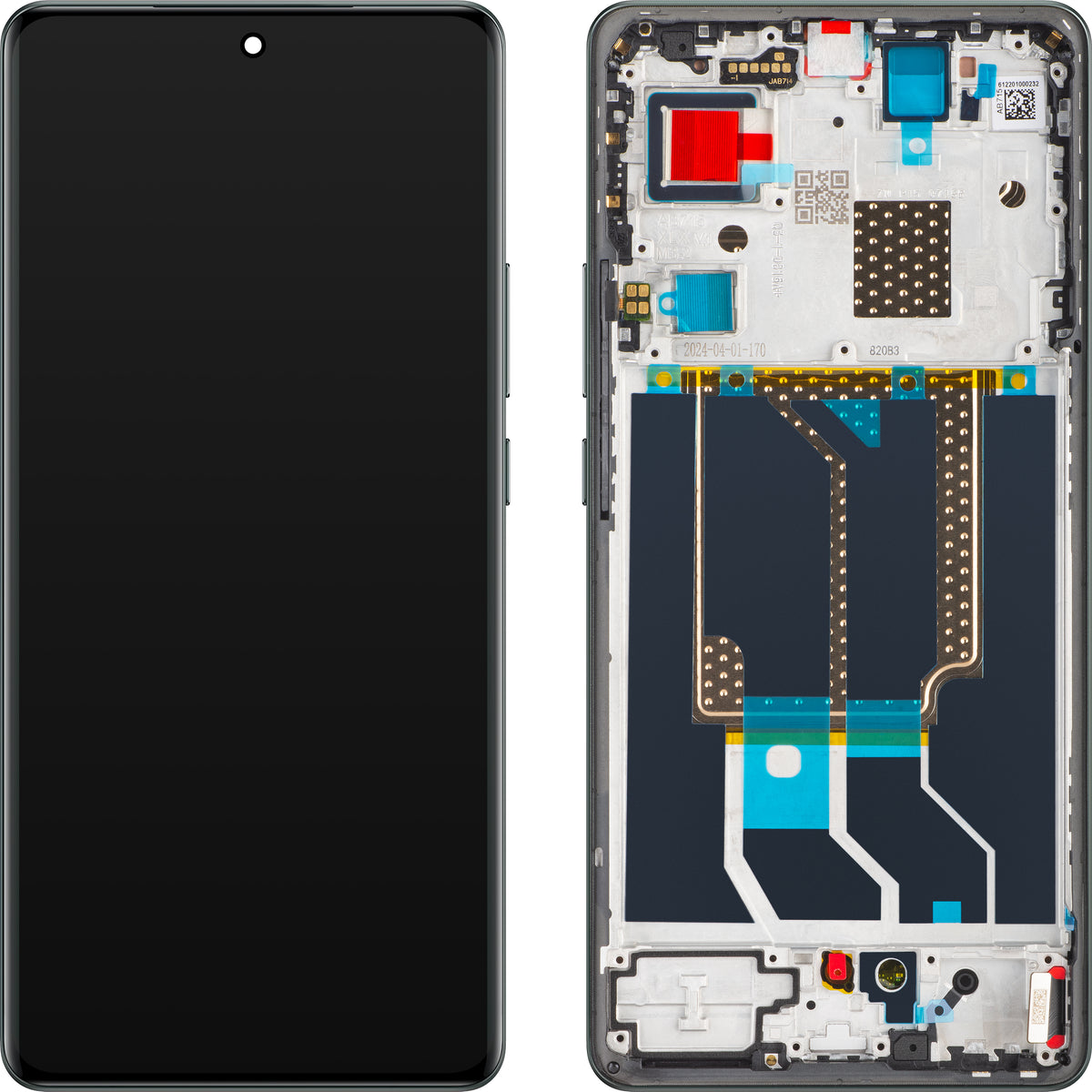Realme GT 6 Οθόνη αφής με οθόνη αφής, πράσινο Razor, Service Pack 621029000199