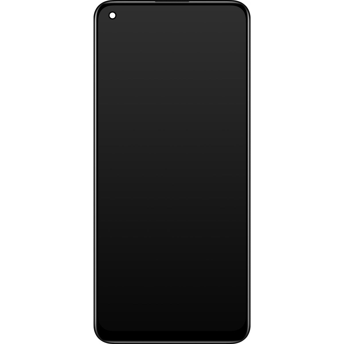 Οθόνη με οθόνη αφής Realme 8 Pro, με πλαίσιο, μαύρο, Service Pack 4130052