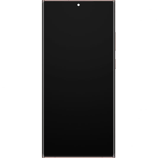 Samsung Galaxy Note 20 Ultra 5G N986 / Note 20 Ultra N985 Display with Touchscreen, Frame, Mystic Bronze, Service Pack GH82-31453D