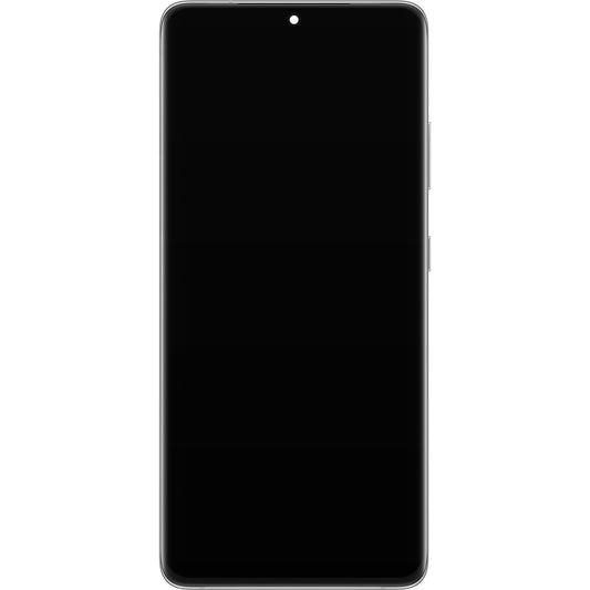 Οθόνη με οθόνη αφής Samsung Galaxy S21 Ultra 5G G998, με πλαίσιο, ασημί, Service Pack GH82-26035B
