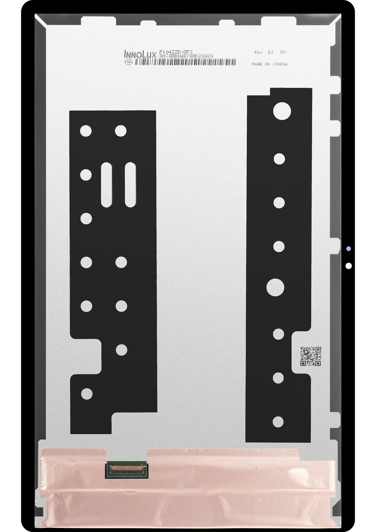 Οθόνη με οθόνη αφής Samsung Galaxy Tab A7 10.4 (2020) T500 / T505, Λευκό, Service Pack GH81-19689A