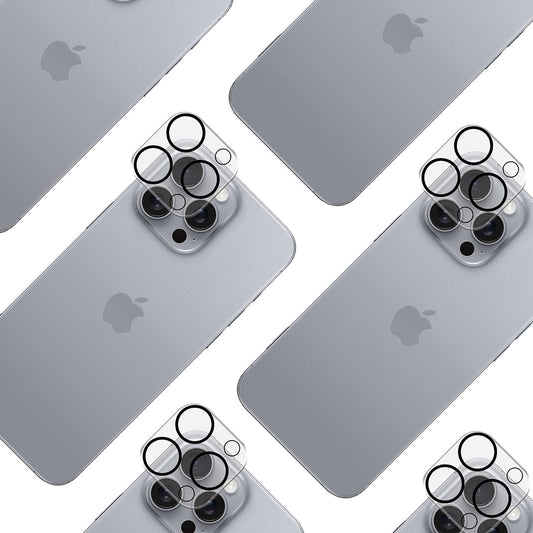 Προστατευτική μεμβράνη κάμερας πίσω 3MK Pro Full Cover για Apple iPhone 14 Pro, Ενισχυμένο γυαλί, Διαφανές