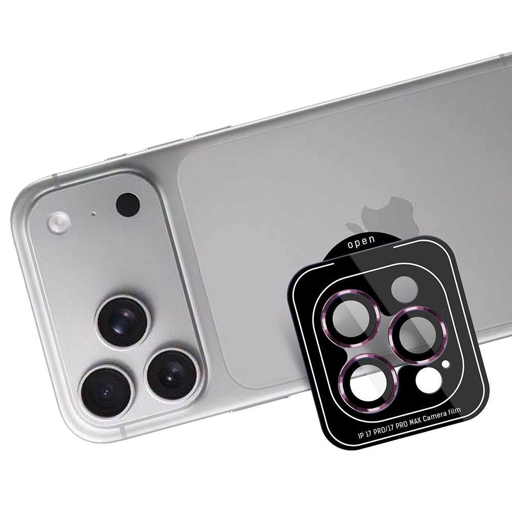 3MK Protection Pro Rear Camera Protective Film for Apple iPhone 18 Pro / 18 Pro Max, Tempered Glass, Burgundy