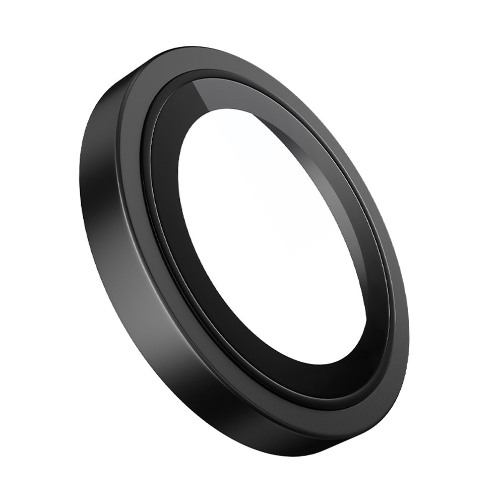 Προστατευτική μεμβράνη για πίσω κάμερα Blueo Metal Frame για Apple iPhone 14 Pro Max / 14 Pro, Ενισχυμένο γυαλί, Μαύρο