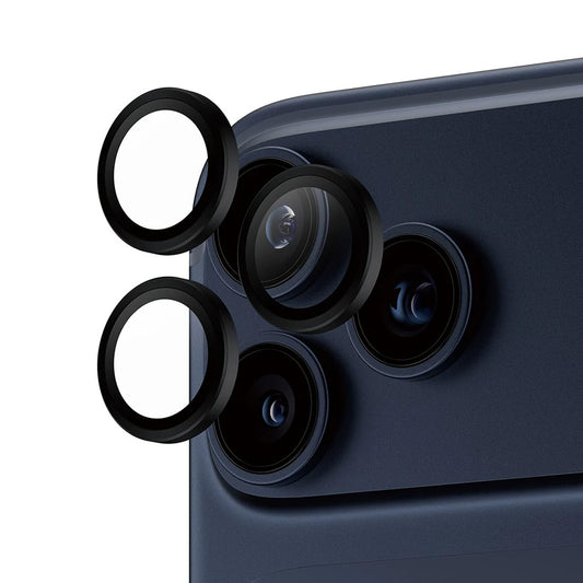 Προστατευτική Μεμβράνη Κάμερας Πίσω PanzerGlass Hoops για Apple iPhone 17 Pro Max / 17 Pro / 16 Pro Max / 16 Pro, Ενισχυμένο Γυαλί, Μαύρη