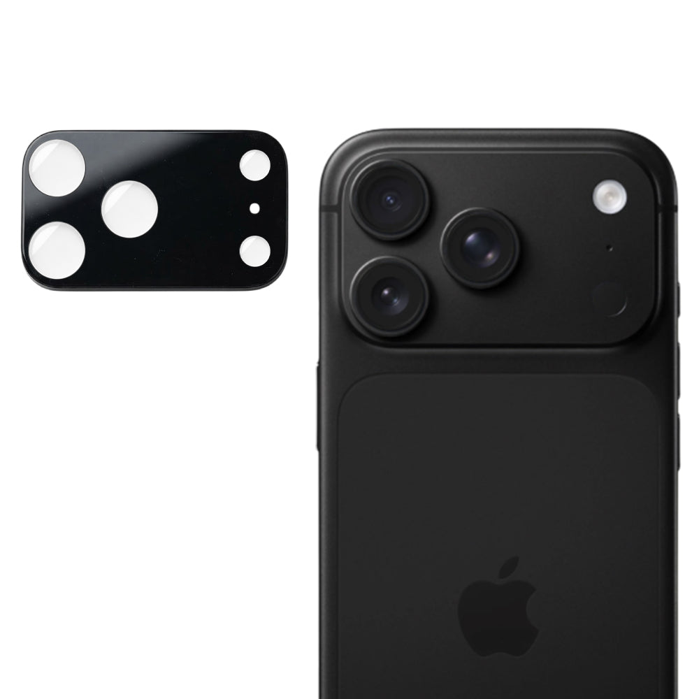 Προστατευτική μεμβράνη πίσω κάμερας Techsuit για Apple iPhone 18 Pro Max, ασφαλισμένο γυαλί, μαύρο