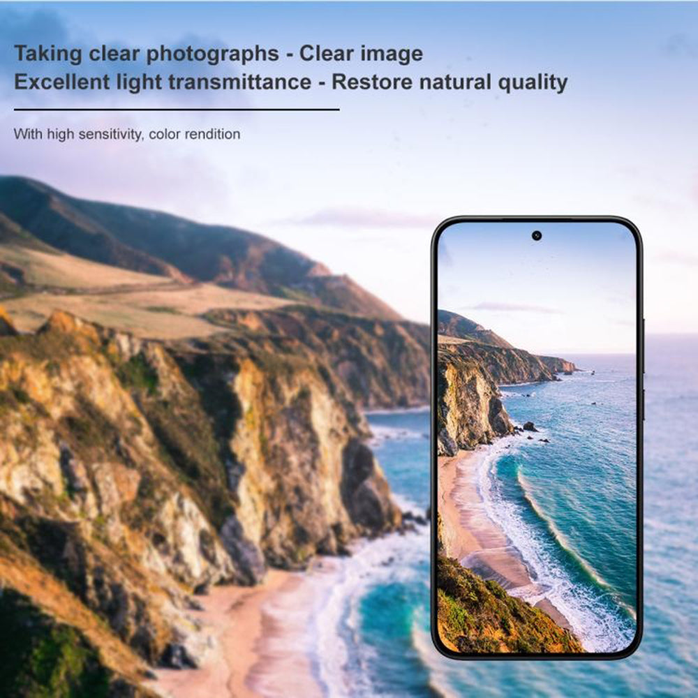 Techsuit Rear Camera Protective Film for Xiaomi 15T, Tempered Glass, Black