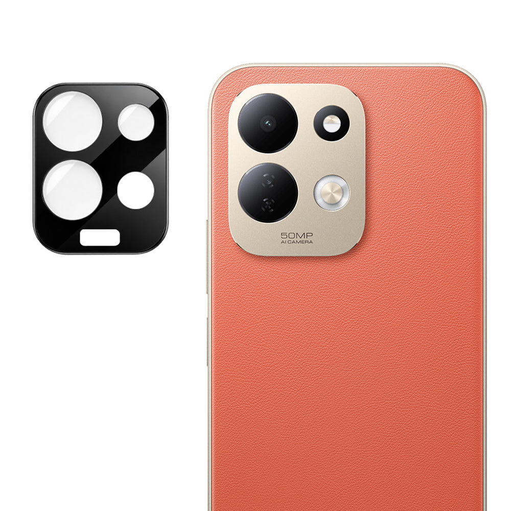 Προστατευτική μεμβράνη πίσω κάμερας Techsuit για Xiaomi Redmi 17 5G / 17 4G, Ενισχυμένο γυαλί, Μαύρο