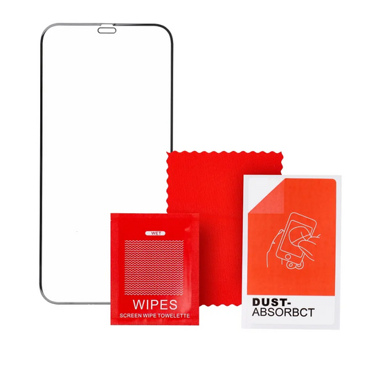 Προστατευτική μεμβράνη οθόνης Veason PRO για Apple iPhone 17 / 16 Pro, Ασφαλισμένο γυαλί, Πλήρης κόλλα, 6D, Μαύρο