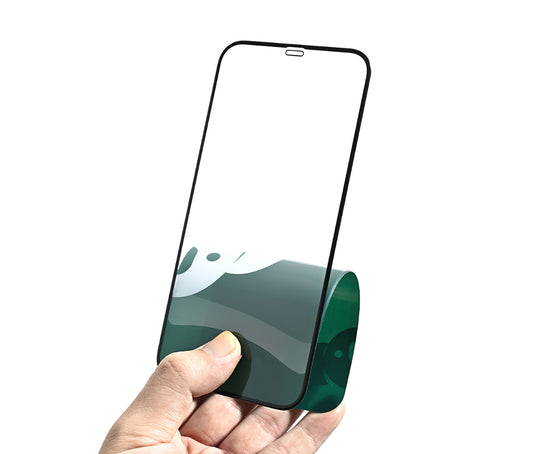 Bear Super Hard Screen Protector for Apple iPhone 17 Pro, Tempered Glass, Full Glue, 3D, Black
