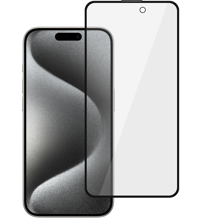 Προστατευτικό οθόνης Privacy Tel Protect 10X Plus Titanium για Apple iPhone 17 / 16 Pro, Σκληρυμένο Γυαλί, Full Glue