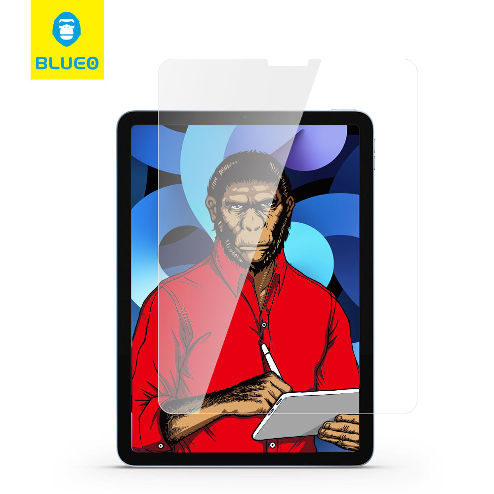Προστατευτική μεμβράνη οθόνης Blueo HD για Apple iPad Pro 13 (2024), Ασφαλισμένο γυαλί, Πλήρης κόλλα
