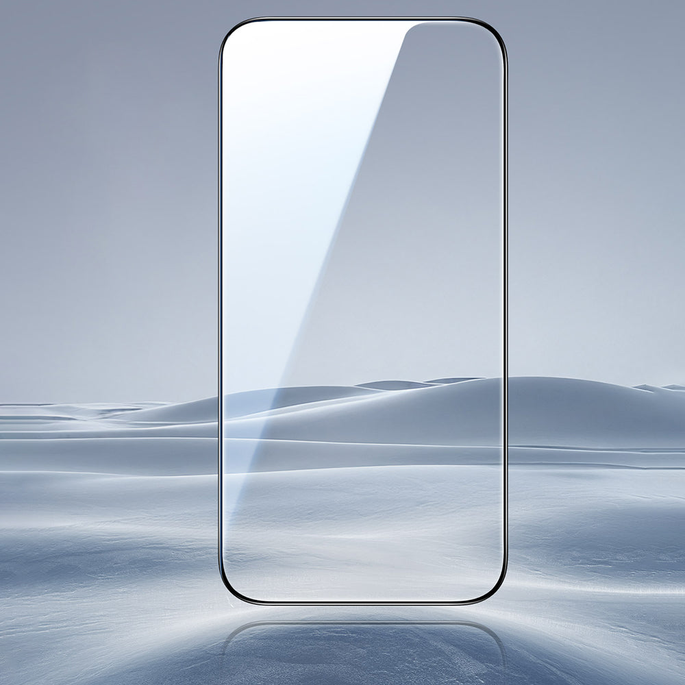 Προστατευτική Μεμβράνη Οθόνης ESR UltraFit για Apple iPhone 17 Pro, Ενισχυμένο Γυαλί, Full Glue, Μαύρη