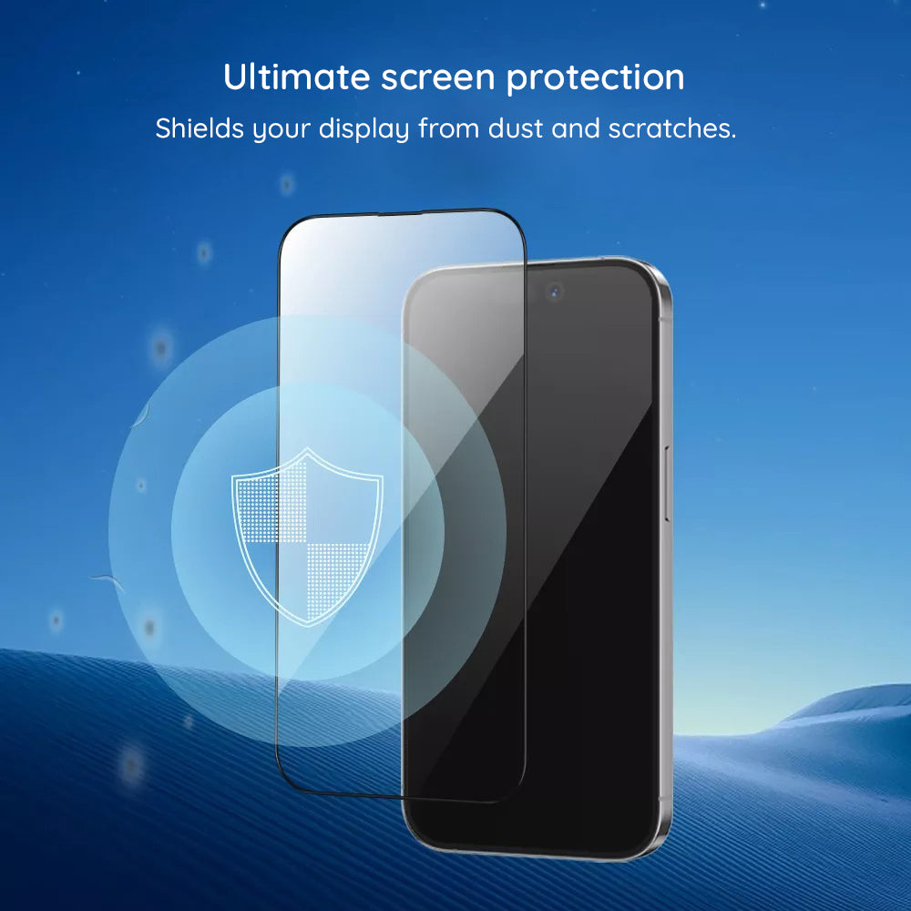 Blueo HD Exterior Screen Protector Film for Samsung Galaxy Z Flip8 F776 / Z Flip7 F766, Tempered Glass, Full Glue, 2.5D, Black