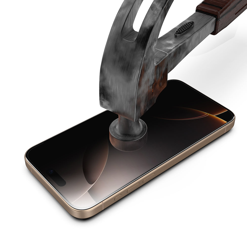 Privacy Screen Protector Techsuit TitanGlass for Apple iPhone 18 Pro, Tempered Glass, Full Glue, Set of 2 pieces