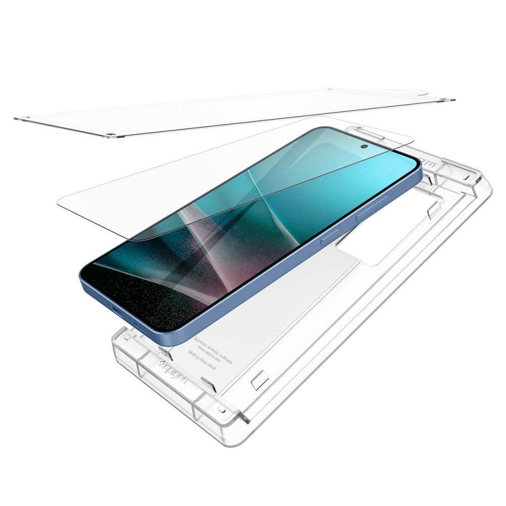 Spigen Elite Shield EZ FIT HD Screen Protector for Samsung Galaxy S25+ S936, Plastic AFL09087